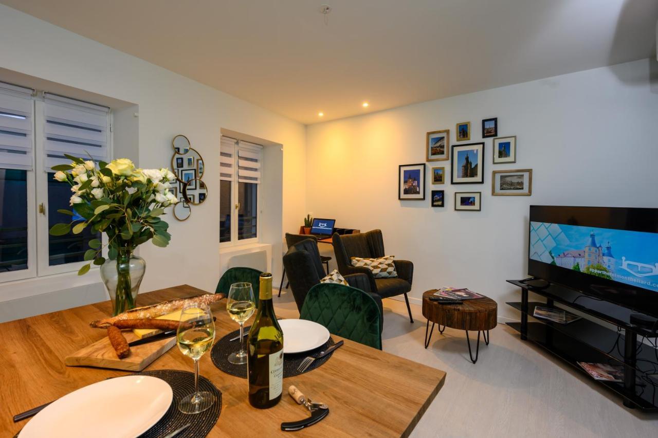 Cozy F2 40M2 Appartement Climatise Chateau Montbeliard Ngoại thất bức ảnh